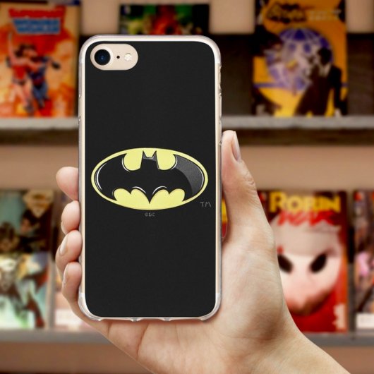 DC Comics Funda Silicona Logo Batman para iPhone 7/8