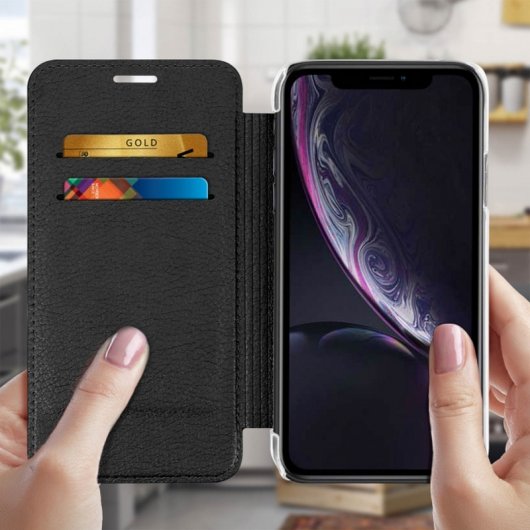Guess Funda Libro Negra para iPhone XR