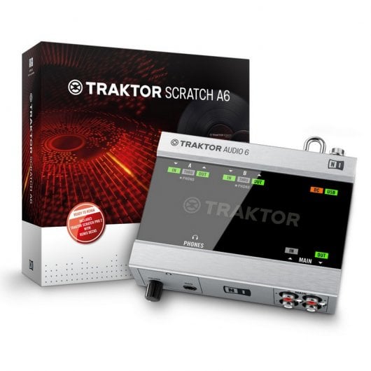 Native Instruments Traktor Scratch A6 Sistema Vinilo Digital Time Code