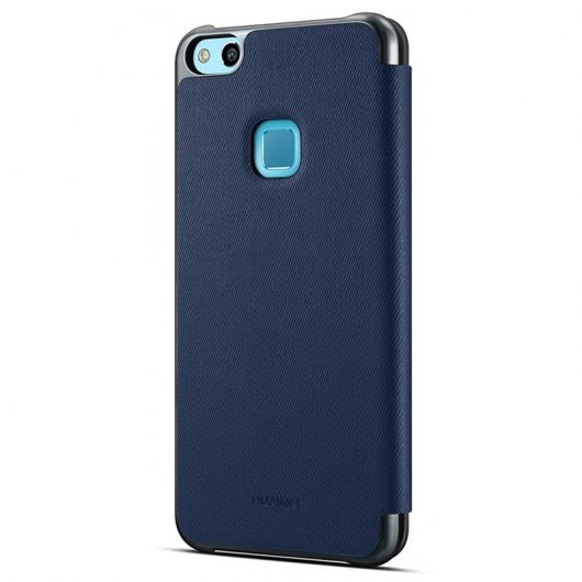 Avizar Funda Cartera Translúcida Azul Marino para Huawei P10 Lite