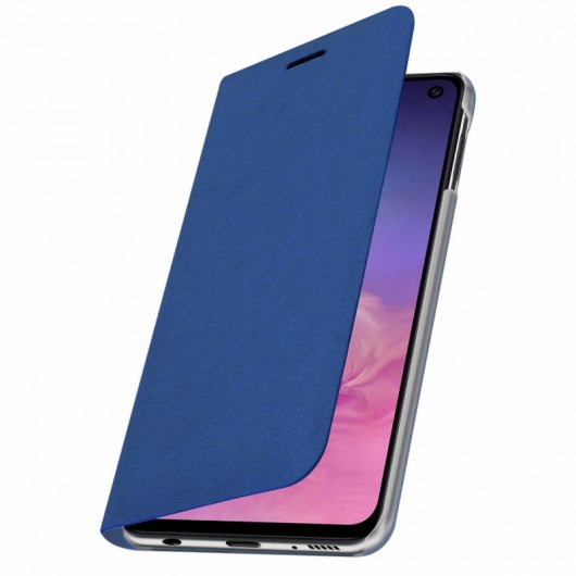 Avizar Funda Flip Book Azul para Samsung Galaxy S10e