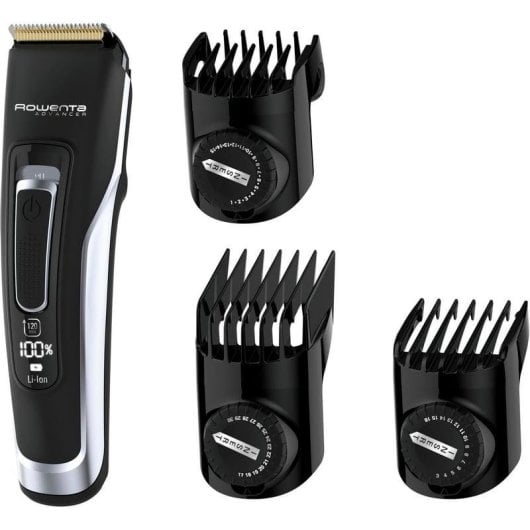 Rowenta Advancer Cortapelos Negro/Plata