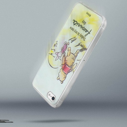 Disney Funda de Silicona Winnie the Pooh y Piglet para iPhone 5/5S/SE