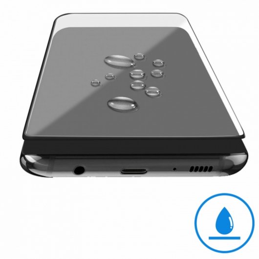 Avizar Cristal Templado con Bordes Negros para Samsung Galaxy S10e