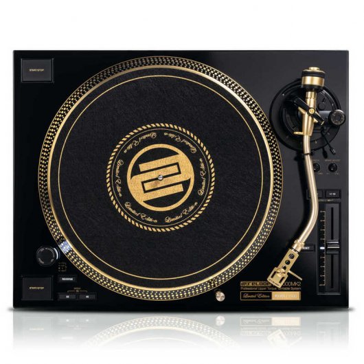 Reloop RP-7000 MK2 GOLD Prato DJ Tração Direta Edição Limitada