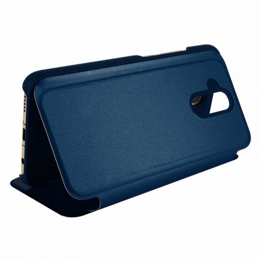 Avizar Funda Cartera Translúcida Azul para Huawei Mate 20 Lite
