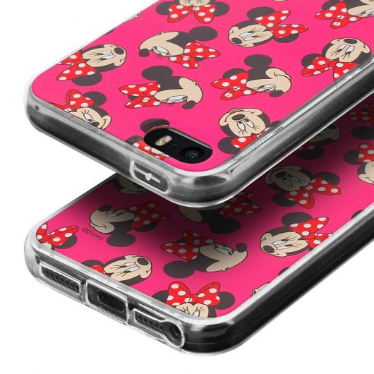 Disney Funda Minnie Mouse Rosa para iPhone 5/5S/SE