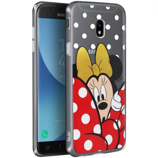 Disney Funda Minnie Mouse Transparente para Samsung Galaxy J5 2017