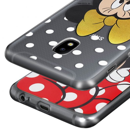Disney Funda Minnie Mouse Transparente para Samsung Galaxy J5 2017
