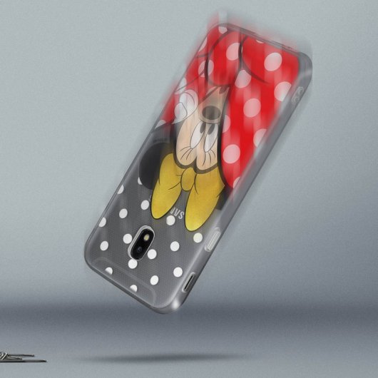 Disney Funda Minnie Mouse Transparente para Samsung Galaxy J5 2017