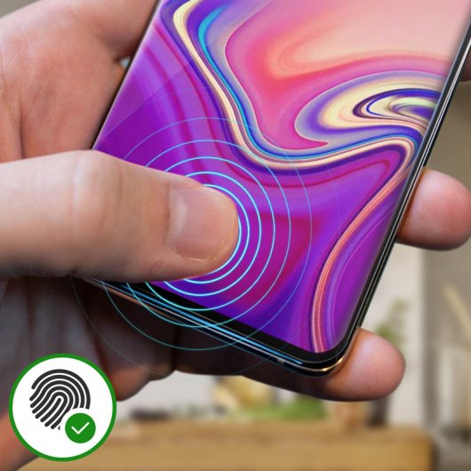 Avizar Flexibler Kunststoff-Displayschutz für Samsung Galaxy S10 Plus