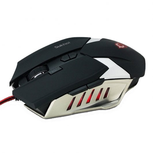 Mouse da gioco Talius Sukhoi 2500 DPI Nero