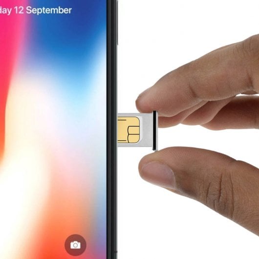 Avizar Bandeja de Substituição para Cartão Nano SIM Prateada para Apple iPhone XS Max