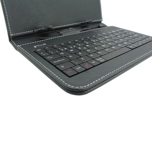 Talius CV-3003 Funda Universal con Teclado Negra para Tablet 7"