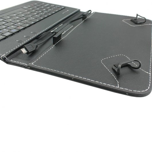 Talius CV-3003 Funda Universal con Teclado Negra para Tablet 7"