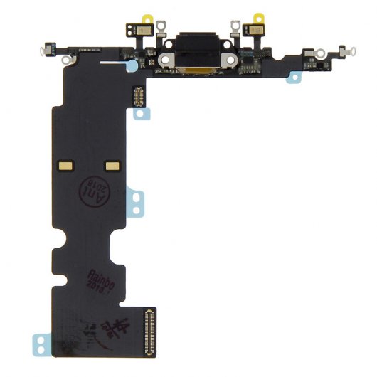 Port de charge Lightning noir de remplacement Clapio pour iPhone 8 Plus