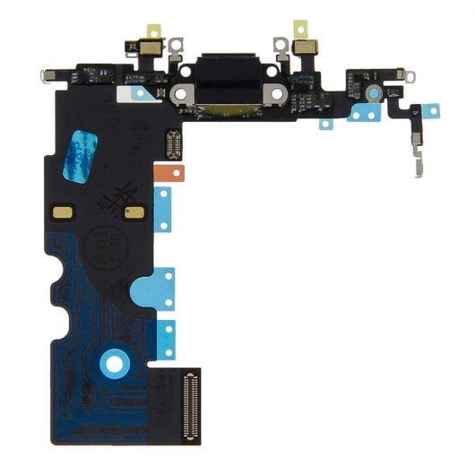 Port de charge Lightning noir de remplacement Clapio pour iPhone 8