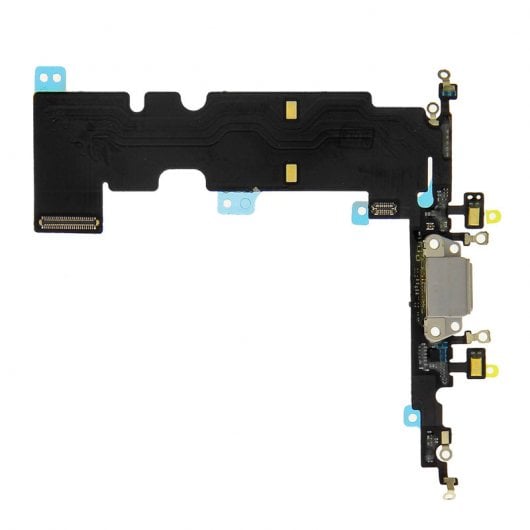 Port de charge Lightning blanc de remplacement Clapio pour iPhone 8 Plus