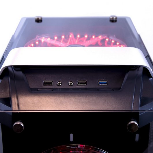 Talius Golem Cristal Templado USB 3.0 Negra