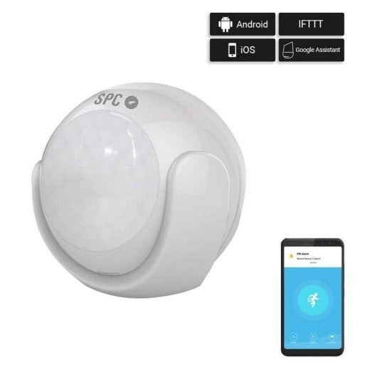 SPC Kinese Sensor de Movimiento PIR Inteligente Wi-Fi
