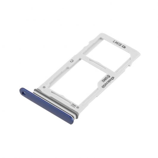 Avizar Ersatz-Nano-SIM-Kartenfach für Samsung Galaxy S9 in Blau