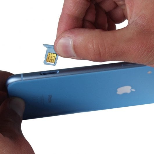 Avizar Bandeja de Substituição de Cartão Nano SIM Azul para Apple iPhone XR
