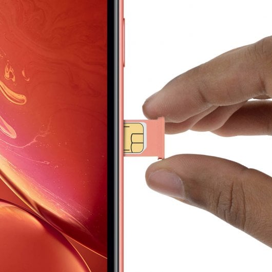Vassoio scheda Nano SIM sostitutivo Avizar in oro rosa per Apple iPhone XR