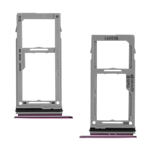 Avizar Bandeja de Substituição de Cartão Nano SIM Violeta para Samsung Galaxy S9
