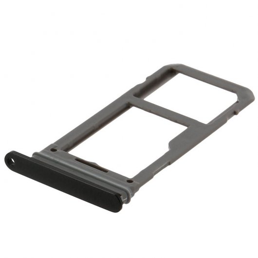 Avizar Ersatz-Nano-SIM-Kartenfach für Samsung Galaxy S8/S8 Plus in Schwarz