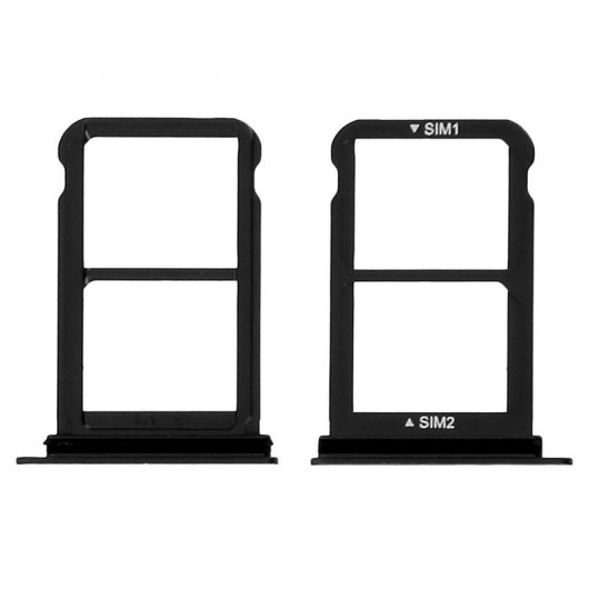 Avizar Ersatz-Nano-SIM-Kartenfach für Huawei P20 in Schwarz