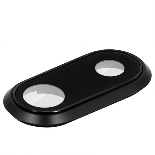 Avizar Ersatz-Objektivschutz für die Rückkamera, Schwarz, für Apple iPhone 8 Plus