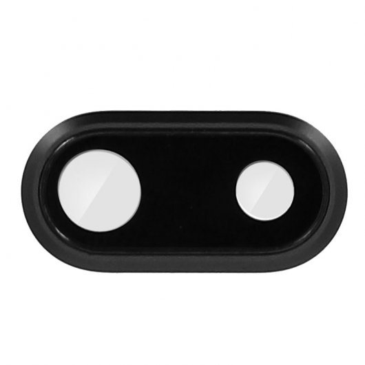 Avizar Ersatz-Objektivschutz für die Rückkamera, Schwarz, für Apple iPhone 8 Plus