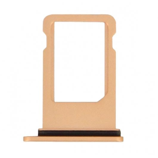 Avizar Substituição de Bandeja Nano SIM Rosa Dourada para Apple iPhone 8