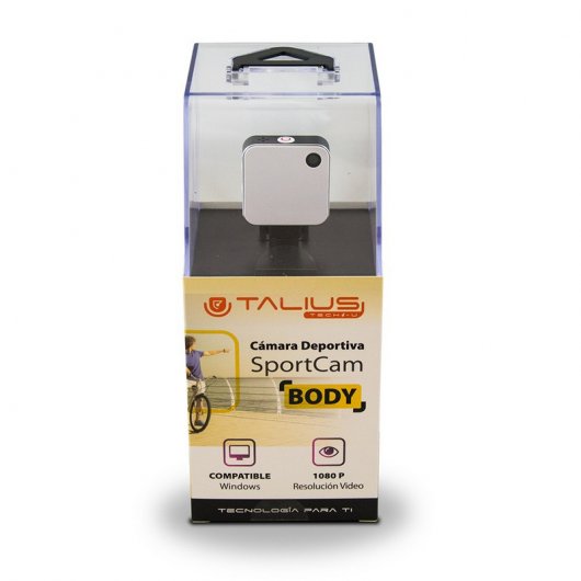 Talius Sportcam Body 1080P Cámara Deportiva Wifi Blanca