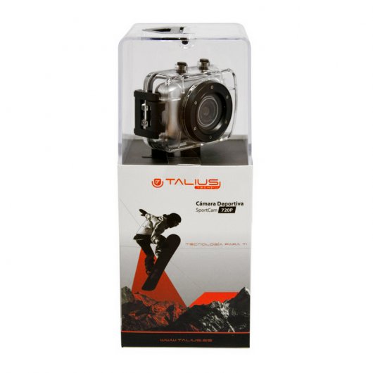 Talius Sportcam 720P HD Cámara Deportiva Plata