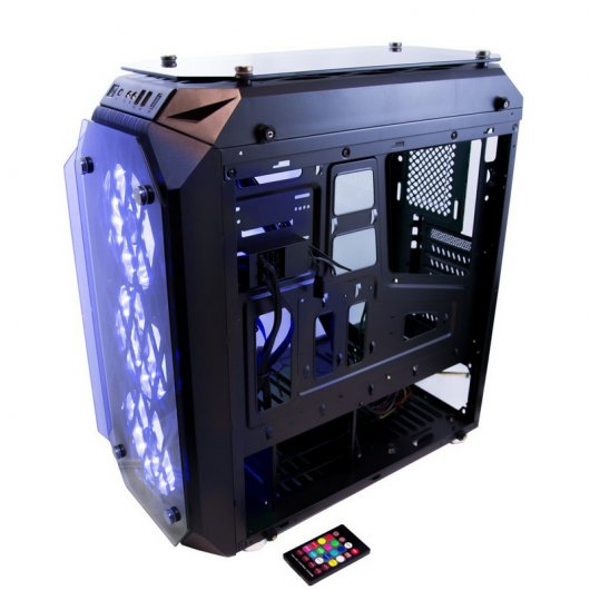 Talius Kraken Spectrum Cristal Templado USB 3.0 RGB Negra