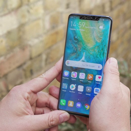 Verre Trempé Avizar avec Bords Noirs pour Huawei Mate 20 Pro