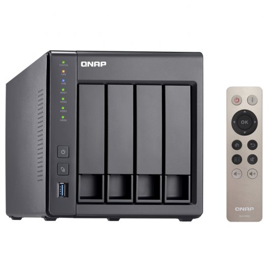 Pack Qnap TS-451+ 2GB NAS 4 HD + Toshiba N300 NAS 4TB 3.5" SATA3