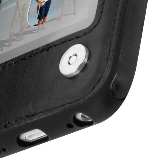 Forcell Wallet Funda Cartera Negra para Apple iPhone 6 / 6S