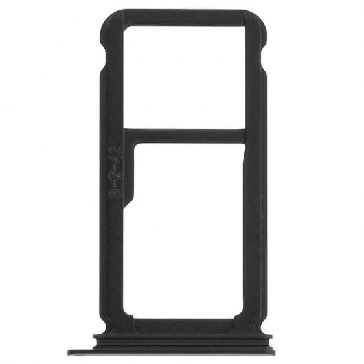 Avizar Repuesto Bandeja Tarjeta Nano SIM Negra para Huawei P10 Plus