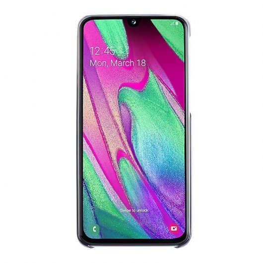 Samsung Gradation Funda Blanca/Negra para Galaxy A40