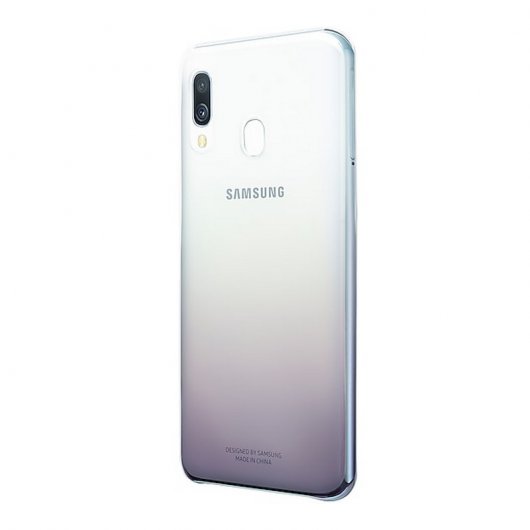 Samsung Gradation Funda Blanca/Negra para Galaxy A40
