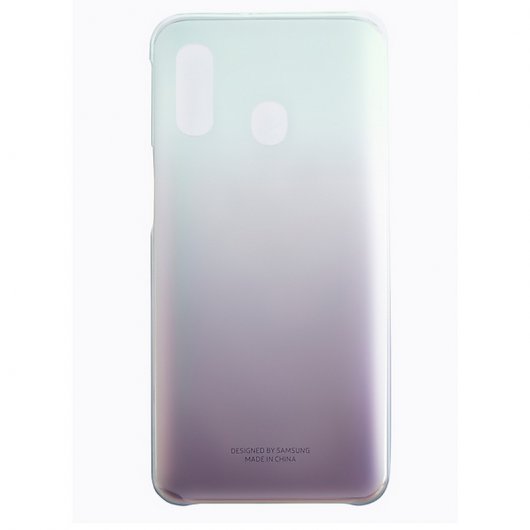 Samsung Gradation Funda Blanca/Negra para Galaxy A40