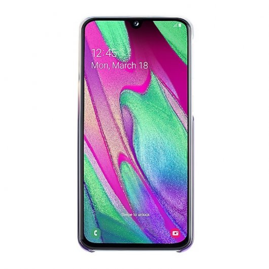 Samsung Gradation Funda Violeta para Galaxy A40