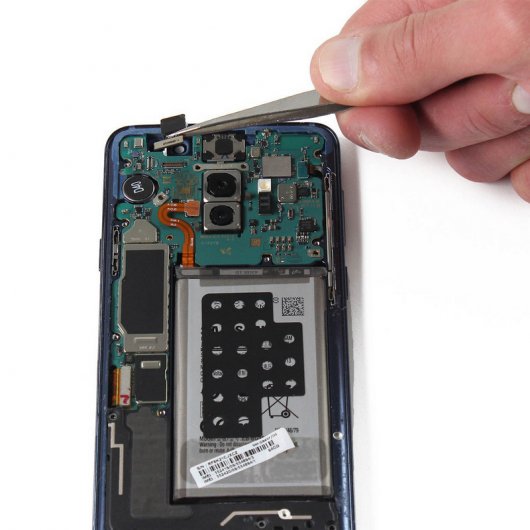 Clappio Ersatz-Frontkamera mit Verbindungsband für Samsung Galaxy S9 Plus