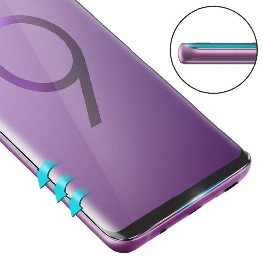 Forcell Flexibler Latexschutz für Samsung Galaxy S9