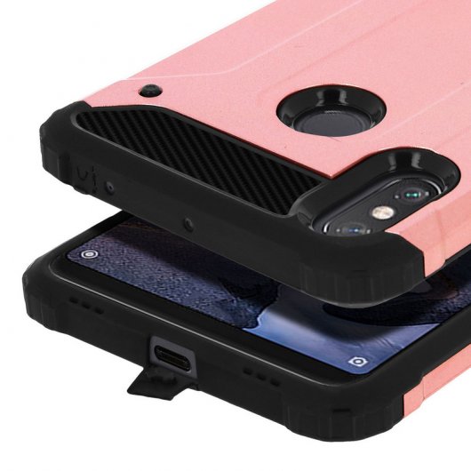 Avizar Defender II Capa Anti-Choque Rosa para Xiaomi Mi Max 3
