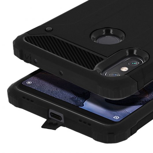 Avizar Defender II Capa Anti-Choque Preta para Xiaomi Mi Max 3