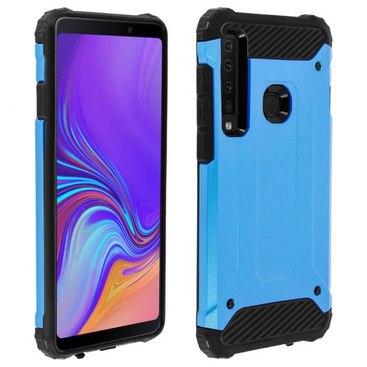 Avizar Defender II Capa Anti-Choque Azul Clara para Samsung Galaxy A9 2018