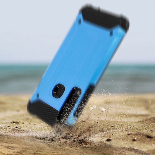 Avizar Defender II Capa Anti-Choque Azul Clara para Samsung Galaxy A9 2018